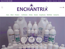 Tablet Screenshot of enchantrix.co.za